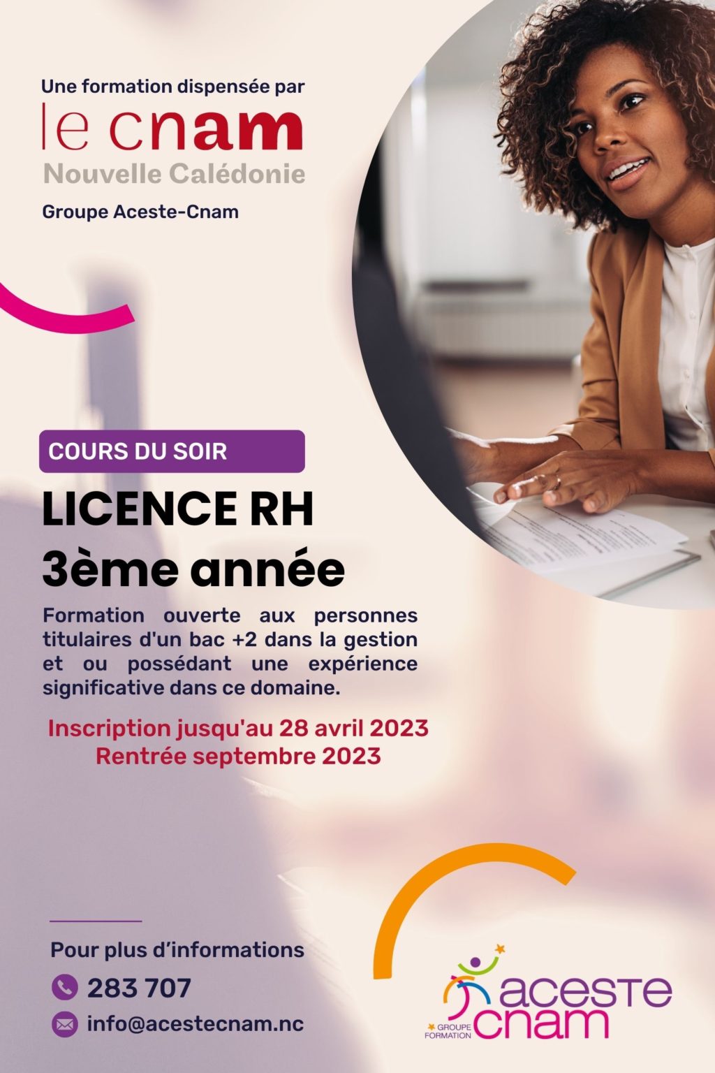 REOUVERTURE DE LA LICENCE RESSOURCES HUMAINES - COURS DU SOIR 2023 ...